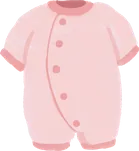 出品できる古着の例：ベビー服（ロンパース）